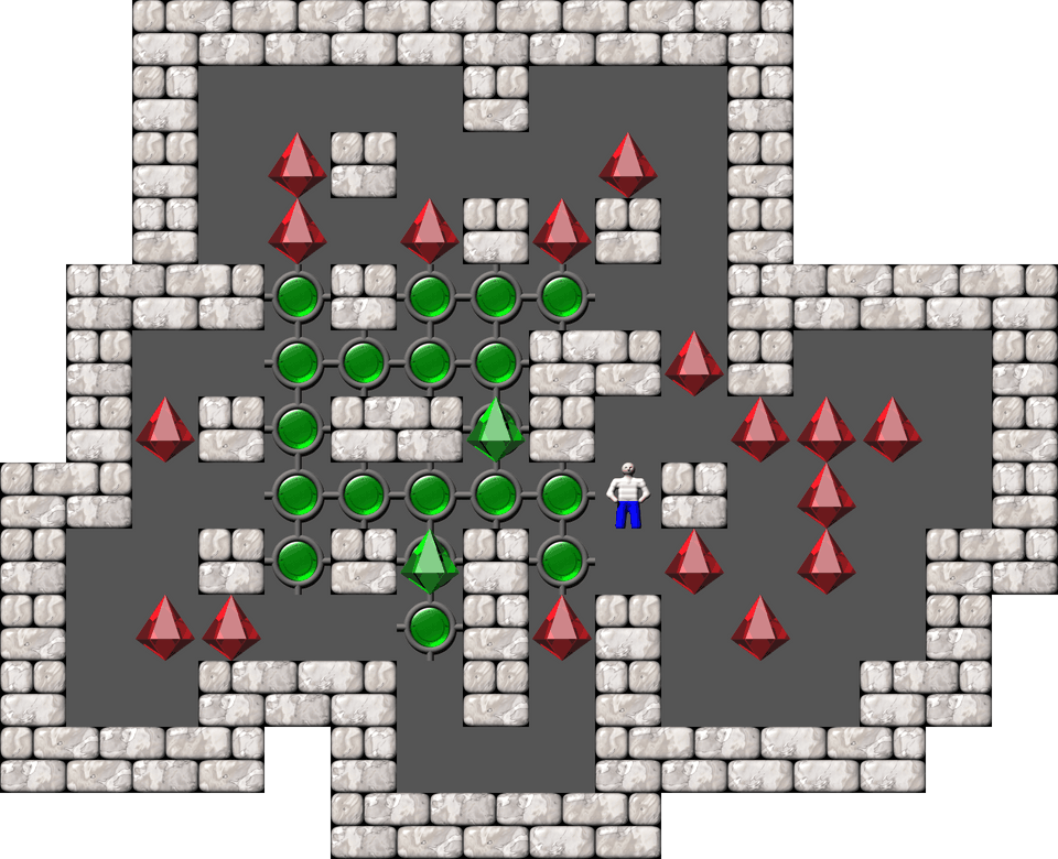 Sokoban Thinking Rabbit Arranged level 225